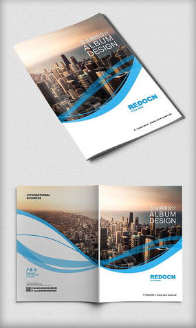 金融投資企業封面設計圖片 金融投資企業封面設計素材 紅動中國